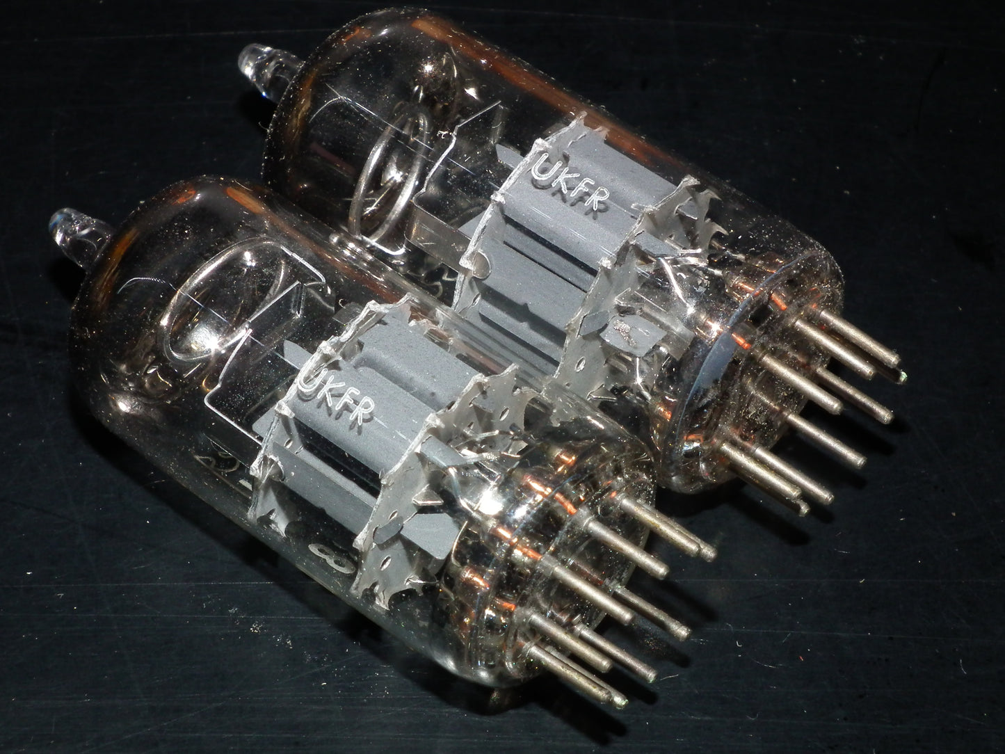 PCC88 ULTRON 7DJ8 Platinum Matched Pair NOS NIB RARE Made in 60s ECC88 Sub