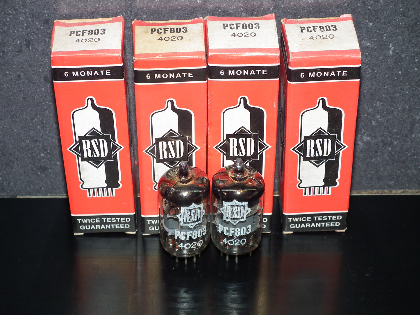 One (1 tube) PCF803 Mullard Blackburn RSD NOS NIB