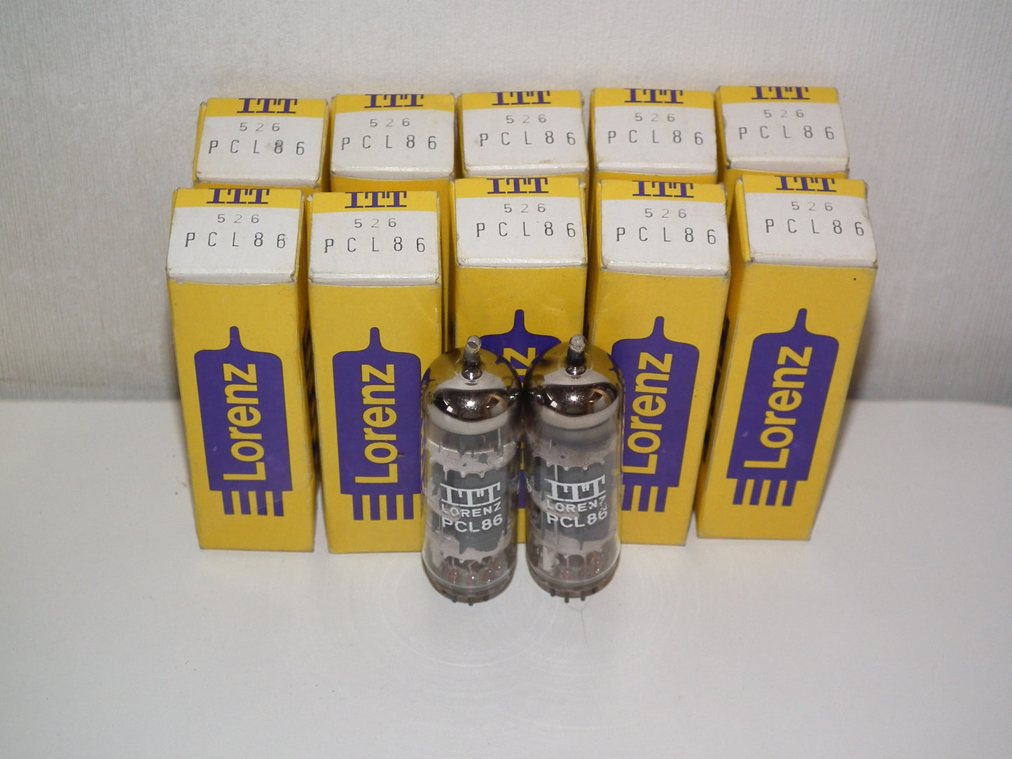 PCL86 14GW8 ITT Lorenz NOS NIB Matched Pair (2 tubes)