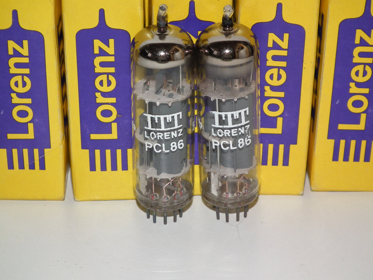 PCL86 14GW8 ITT Lorenz NOS NIB Matched Pair (2 tubes)