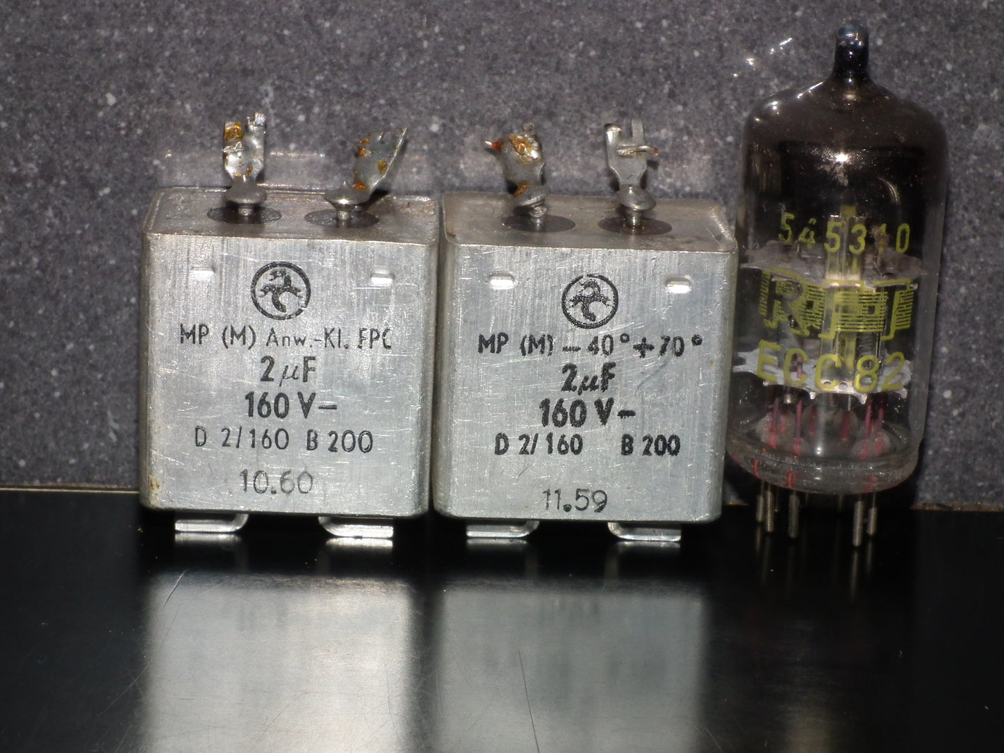 Hydra AEG Berlin PIO capacitors 2uF 160V Audio coupling two pcs (2)