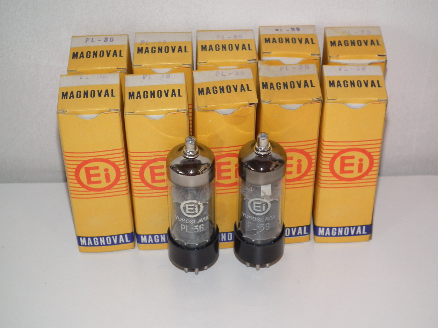 Platinum Matched Pair PL36 EI Philips NOS NIB (2 pc)