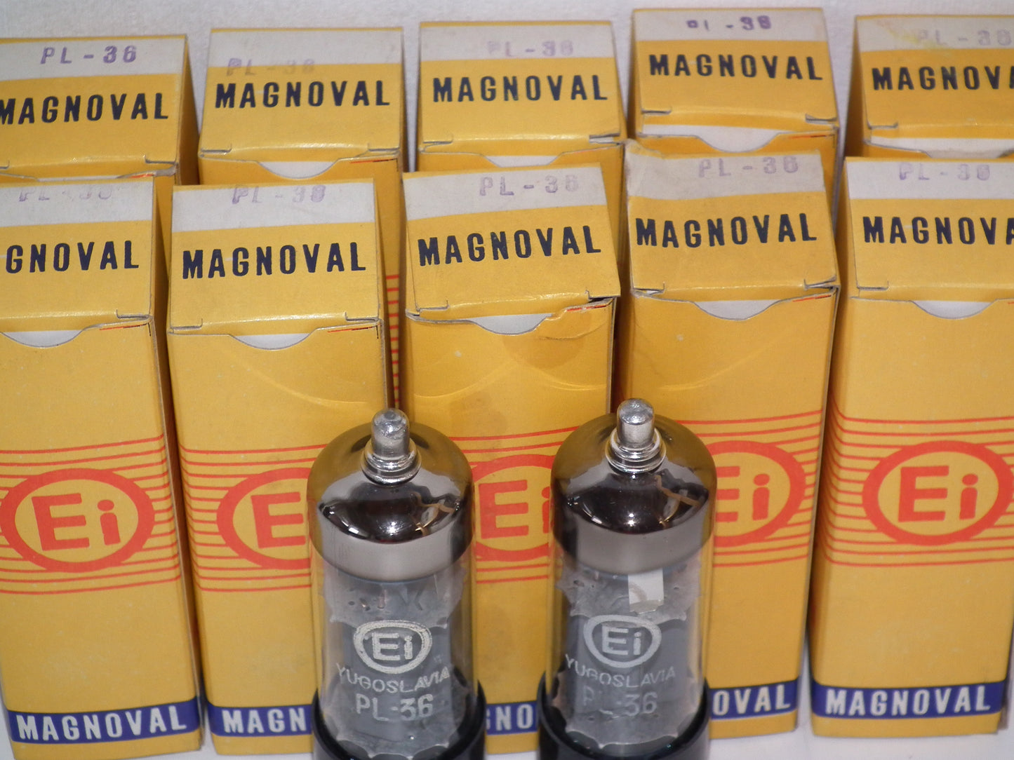 Platinum Matched Pair PL36 EI Philips NOS NIB (2 pc)