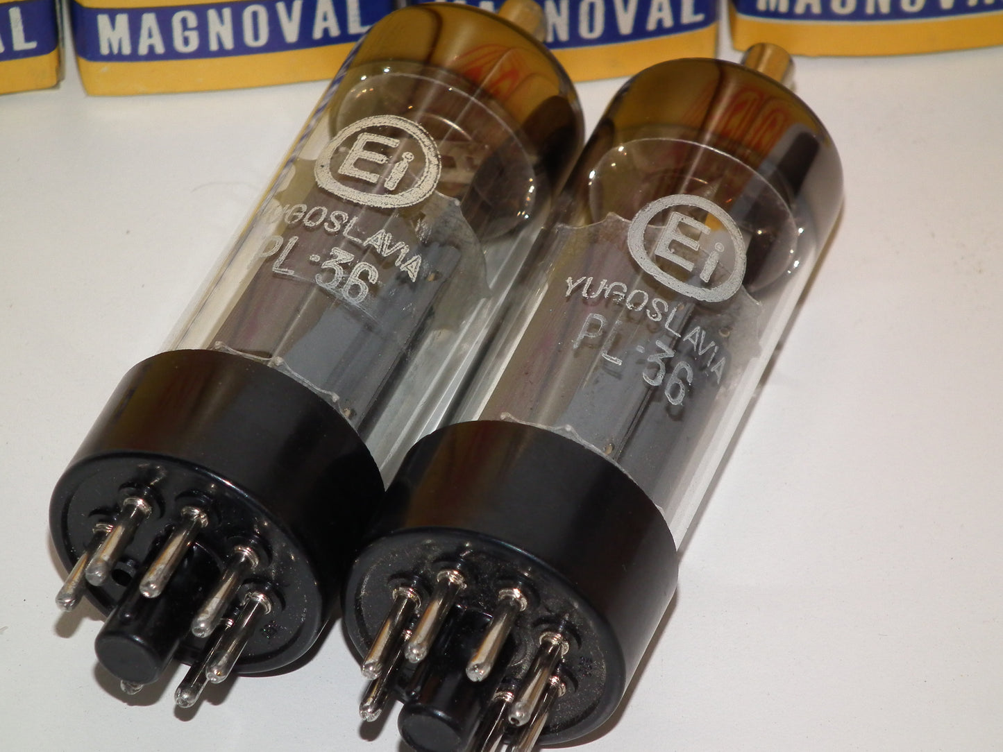Platinum Matched Pair PL36 EI Philips NOS NIB (2 pc)