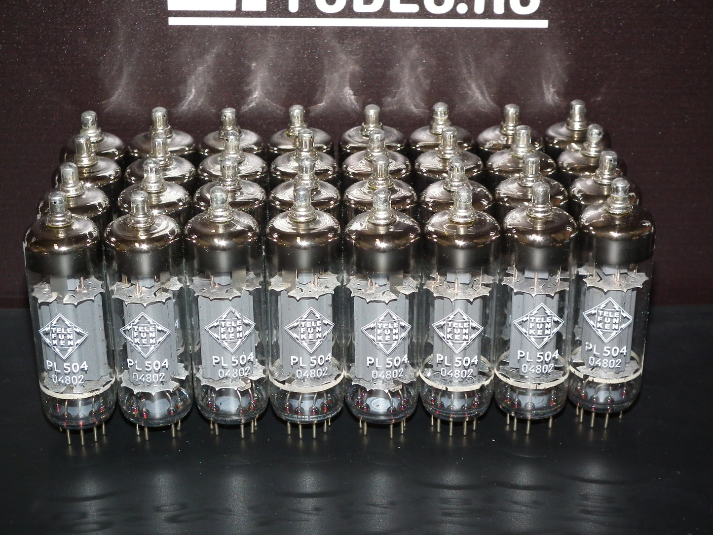 32 pcs PL504 Telefunken NOS GRAAF GM200 OTL Matched 2x16 pcs