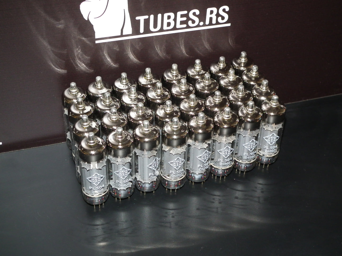 32 pcs PL504 Telefunken NOS GRAAF GM200 OTL Matched 2x16 pcs