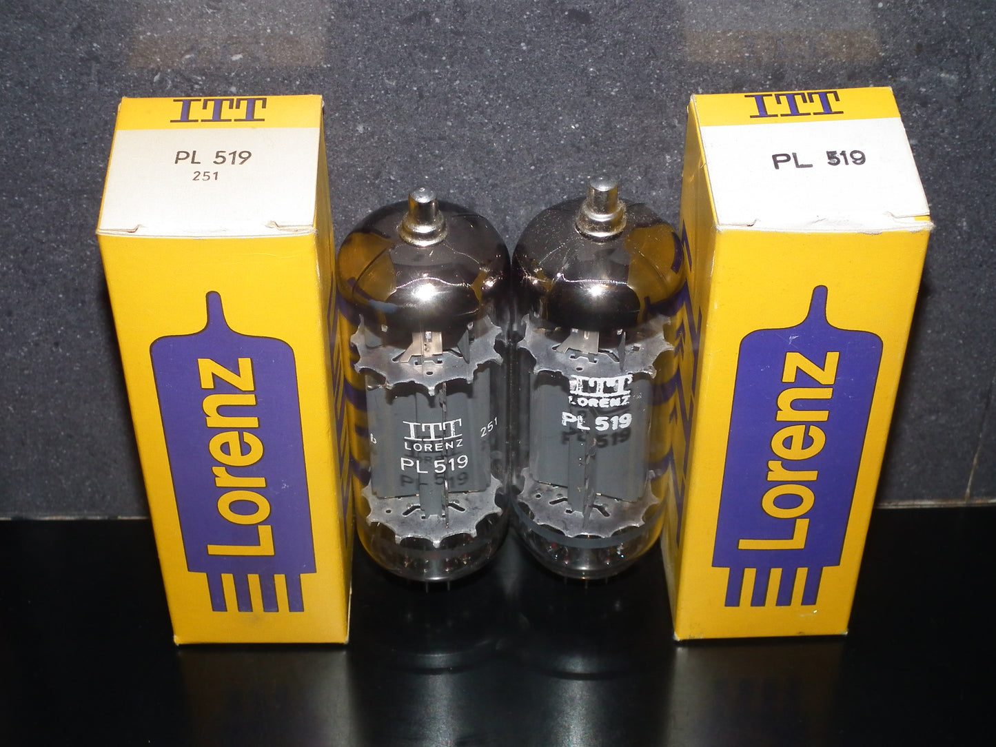 PL519 ITT Lorenz 40KG6 PLATINUM Matched PAIR EAR Tested