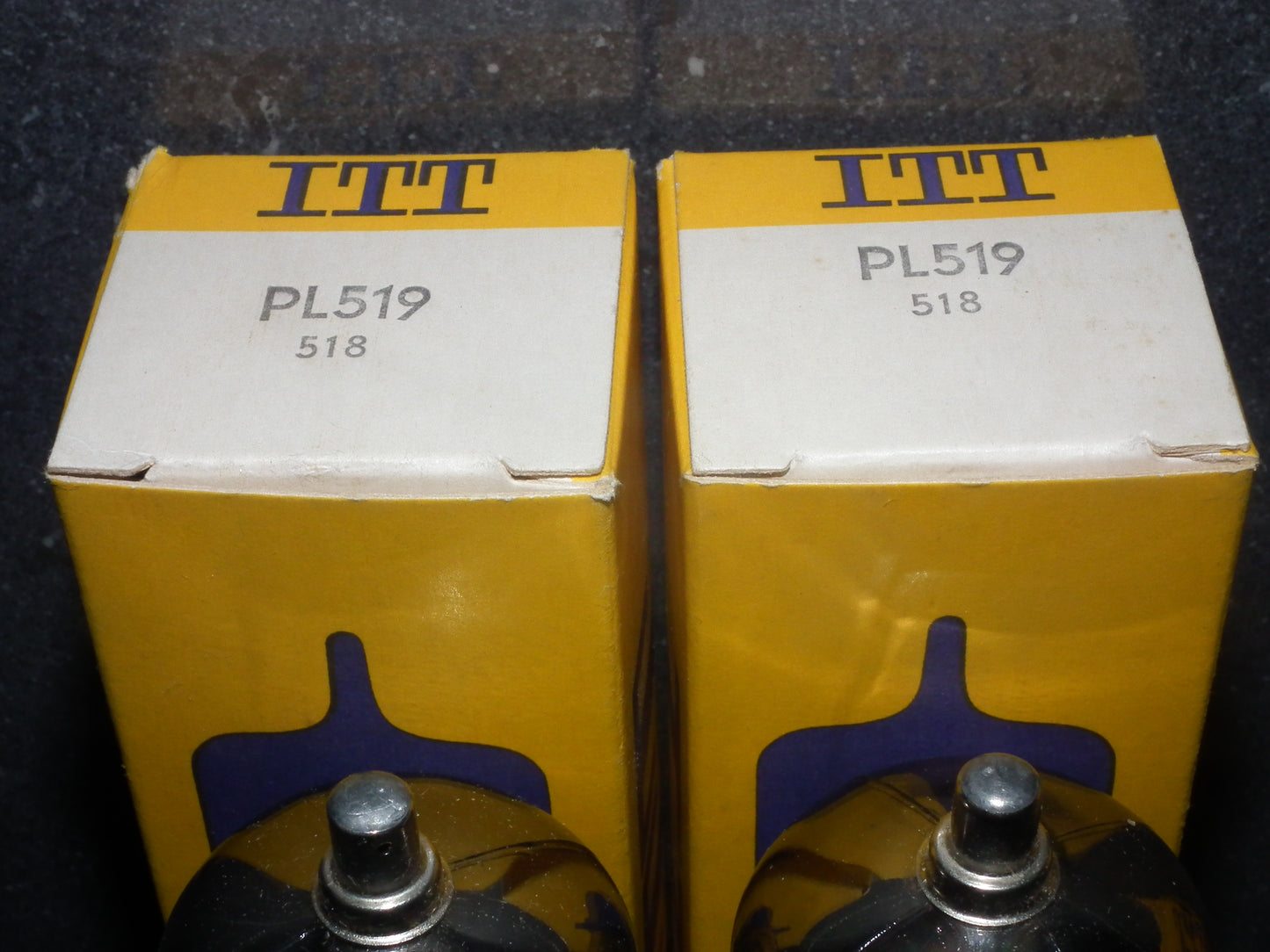 PL519 ITT Lorenz 40KG6 PLATINUM Matched PAIR Mullard Blackburn EAR Tested