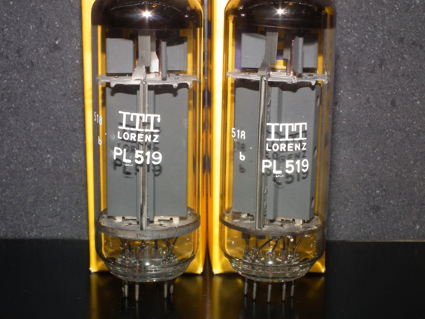 PL519 ITT Lorenz 40KG6 PLATINUM Matched PAIR Mullard Blackburn EAR Tested