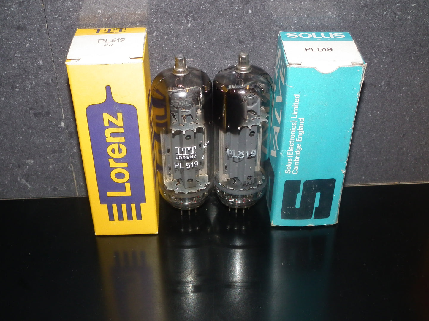 PL519 Mullard 40KG6 Matched PAIR Blackburn Solus ITT Lorenz