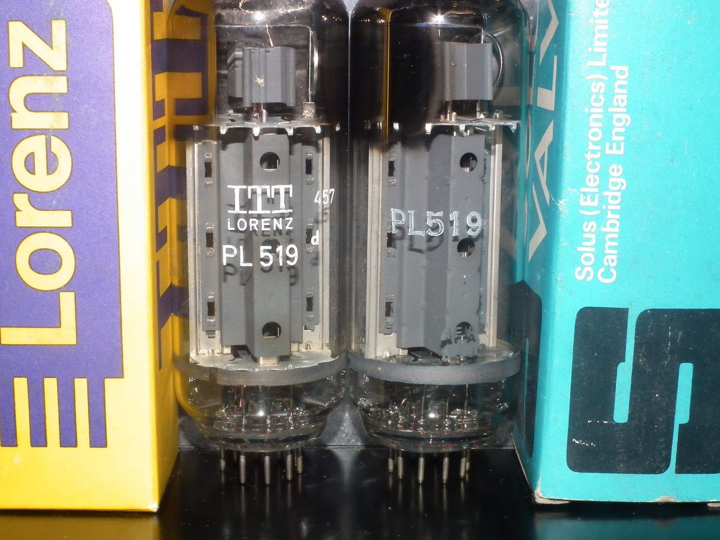 PL519 Mullard 40KG6 Matched PAIR Blackburn Solus ITT Lorenz