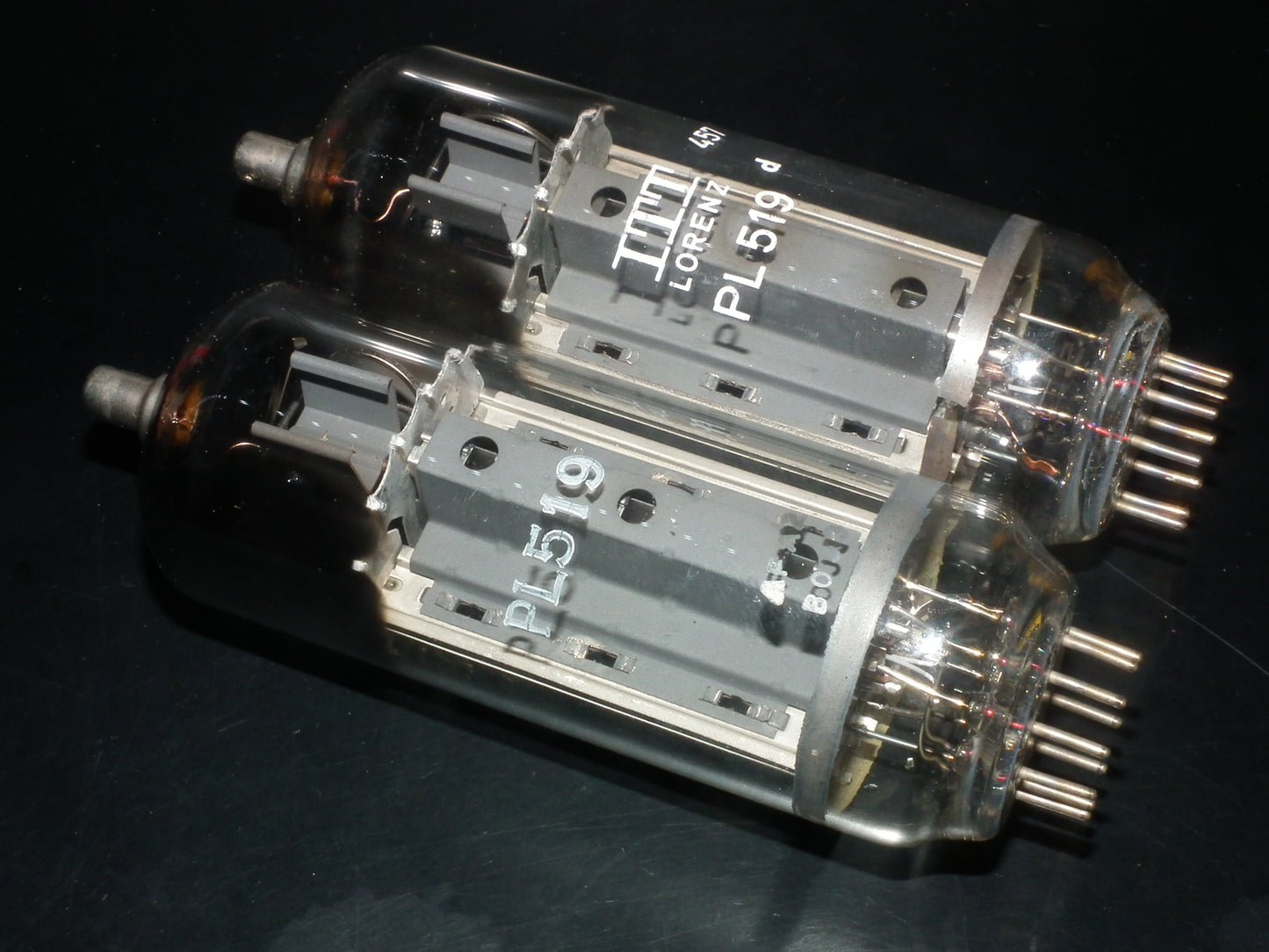 PL519 Mullard 40KG6 Matched PAIR Blackburn Solus ITT Lorenz
