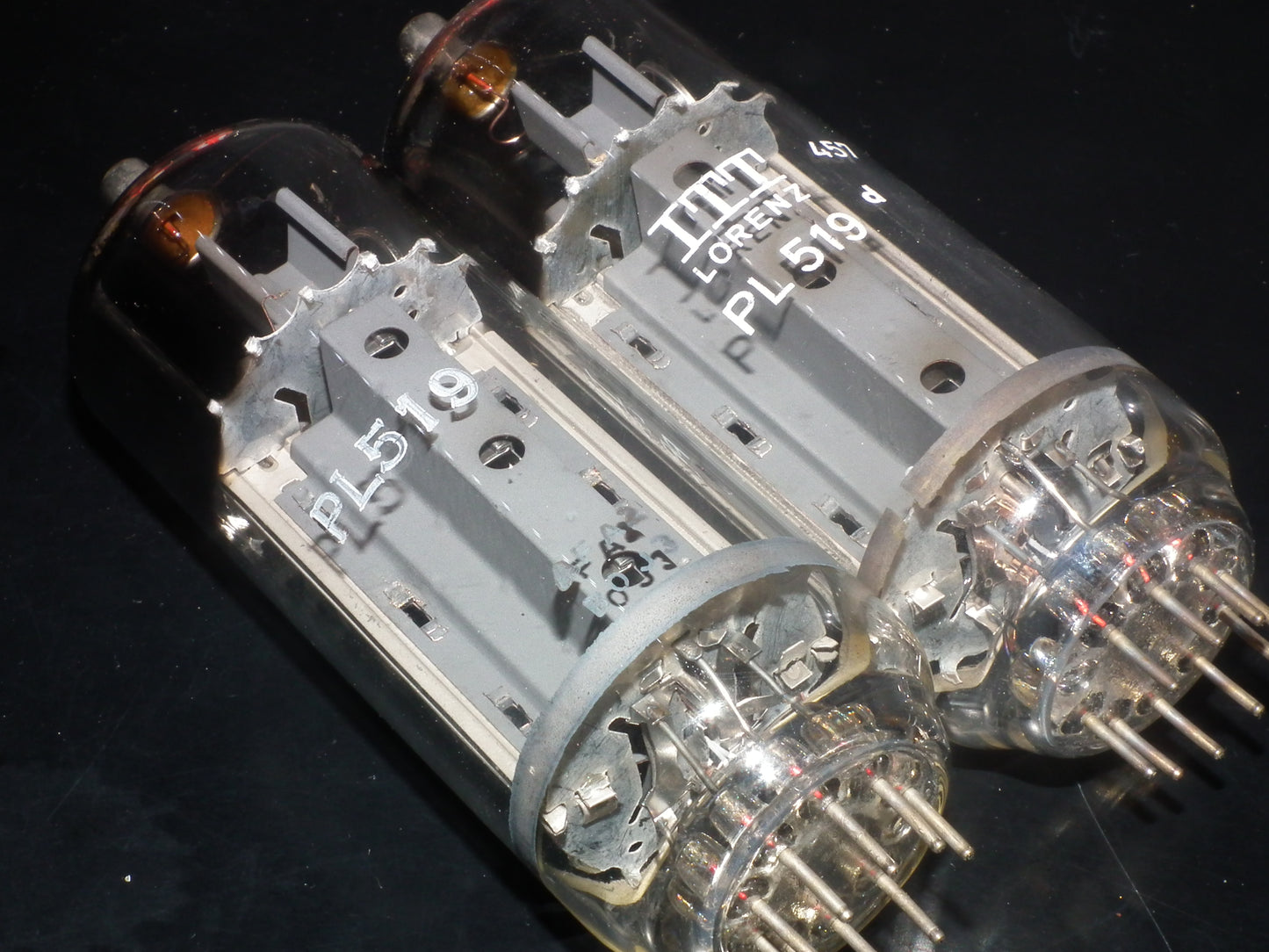 PL519 Mullard 40KG6 Matched PAIR Blackburn Solus ITT Lorenz