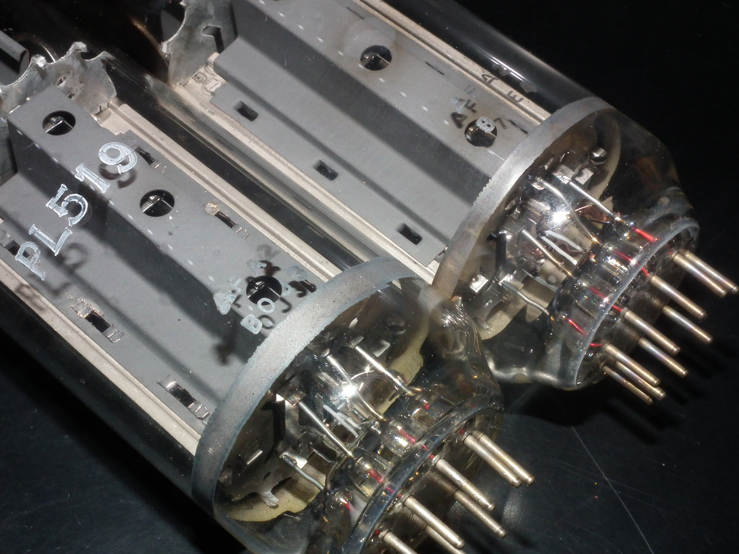 PL519 Mullard 40KG6 Matched PAIR Blackburn Solus ITT Lorenz