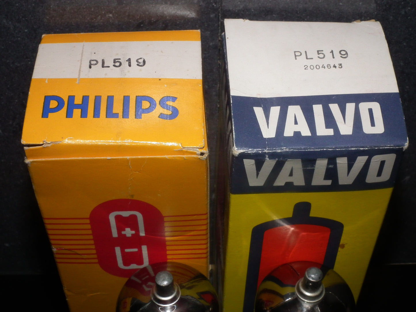 PL519 Philips Heerlen 40KG6 PLATINUM Matched PAIR EAR859 EAR861 Tested 200mA