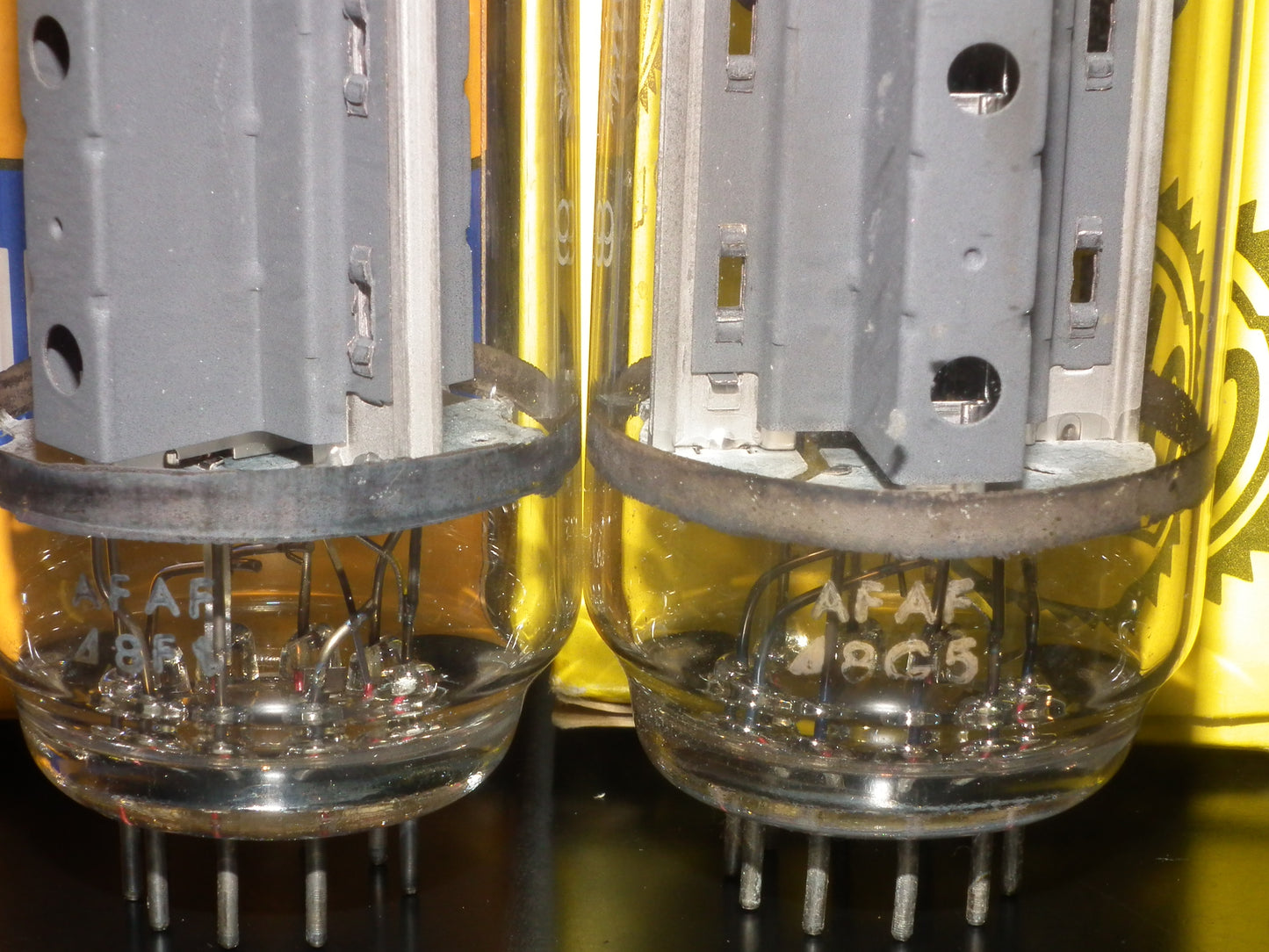 PL519 Philips Heerlen 40KG6 PLATINUM Matched PAIR EAR859 EAR861 Tested 200mA