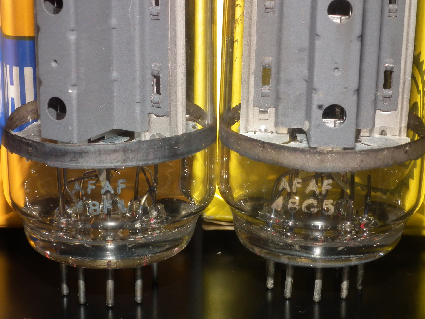 PL519 Philips Heerlen 40KG6 PLATINUM Matched PAIR EAR859 EAR861 Tested 200mA