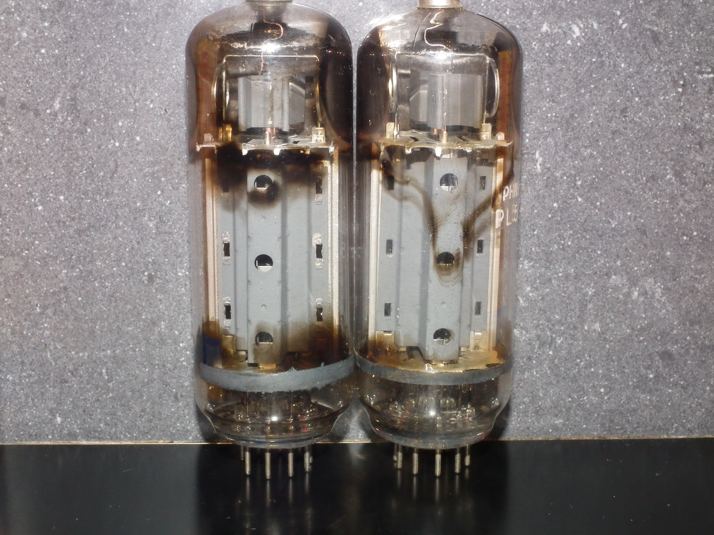 PL519 Mullard Philips 40KG6 PLATINUM Matched PAIR EAR Used Tested