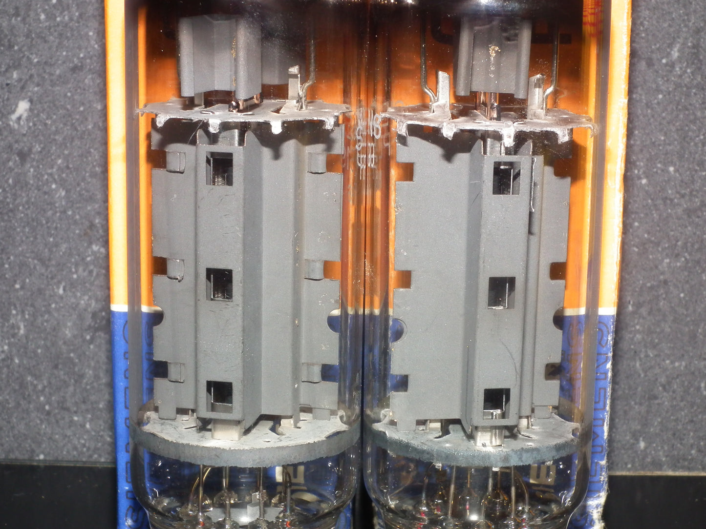 PL519 Siemens West Germany 40KG6 PLATINUM Matched PAIR Dual Mica
