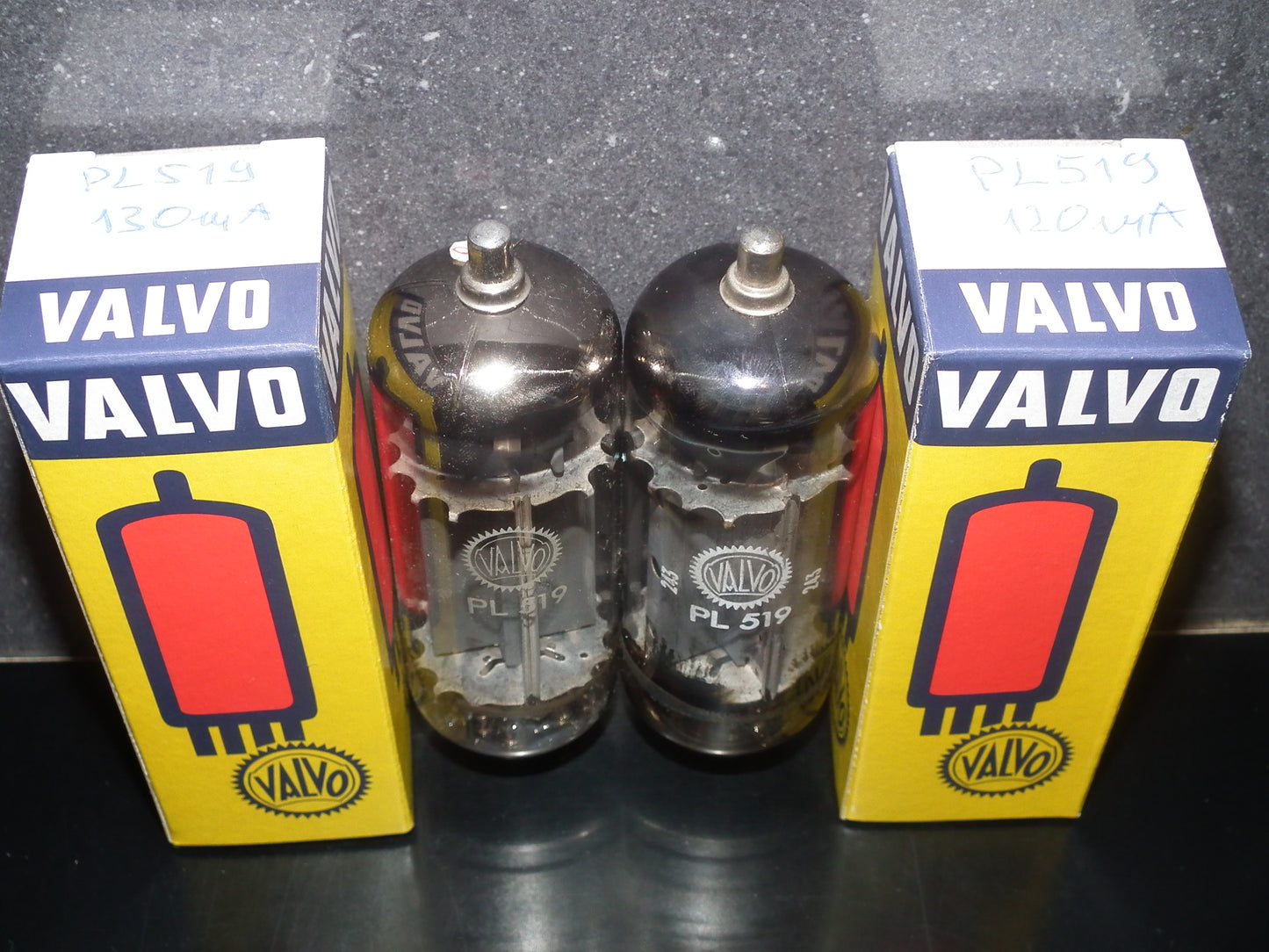 PL519 Valvo Heerlen 40KG6 PLATINUM Matched PAIR EAR Used