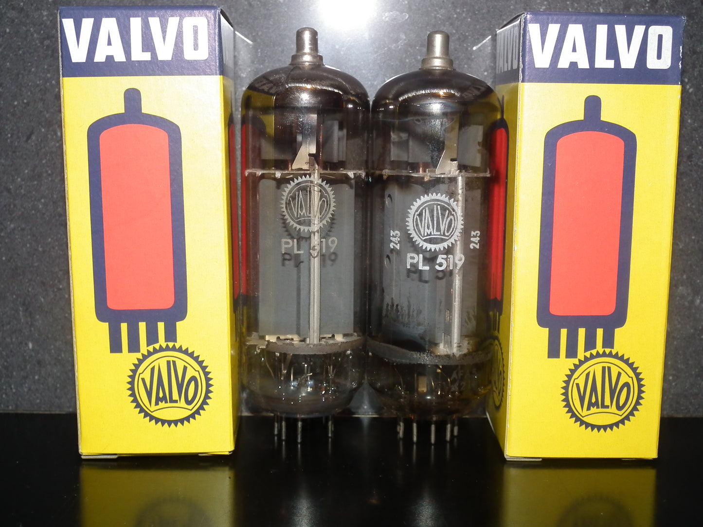 PL519 Valvo Heerlen 40KG6 PLATINUM Matched PAIR EAR Used