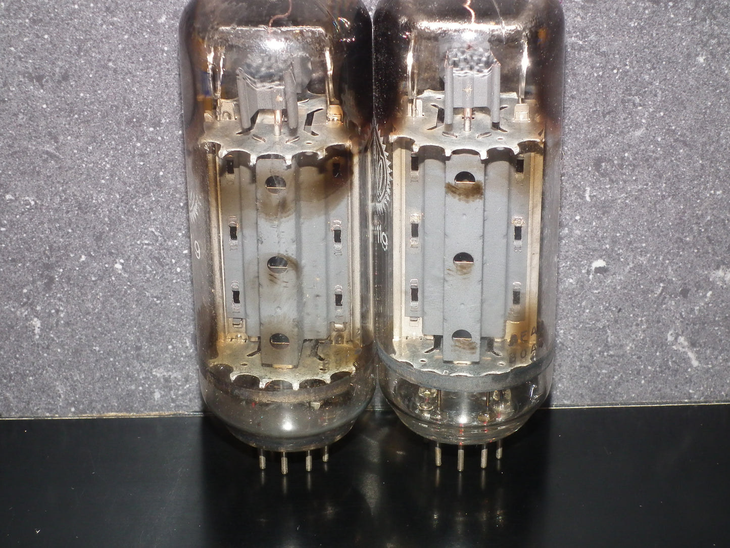 PL519 Valvo Mullard 40KG6 PLATINUM Matched PAIR EAR Used