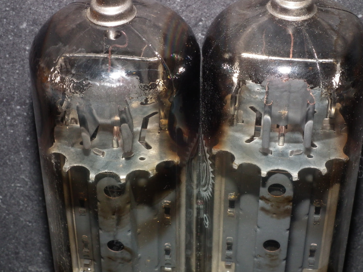 PL519 Valvo Mullard 40KG6 PLATINUM Matched PAIR EAR Used