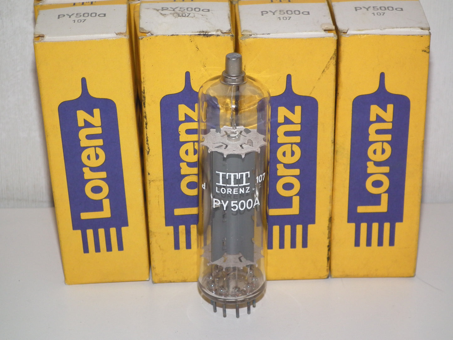 PY500A ITT Lorenz 42EC4 NOS NIB Philips etched code Half wave rectifier