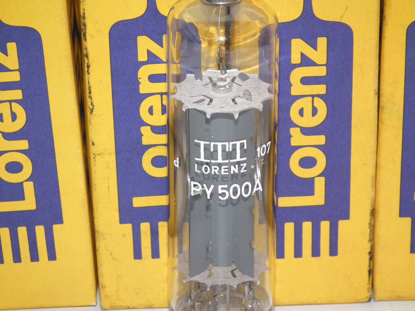 PY500A ITT Lorenz 42EC4 NOS NIB Philips etched code Half wave rectifier