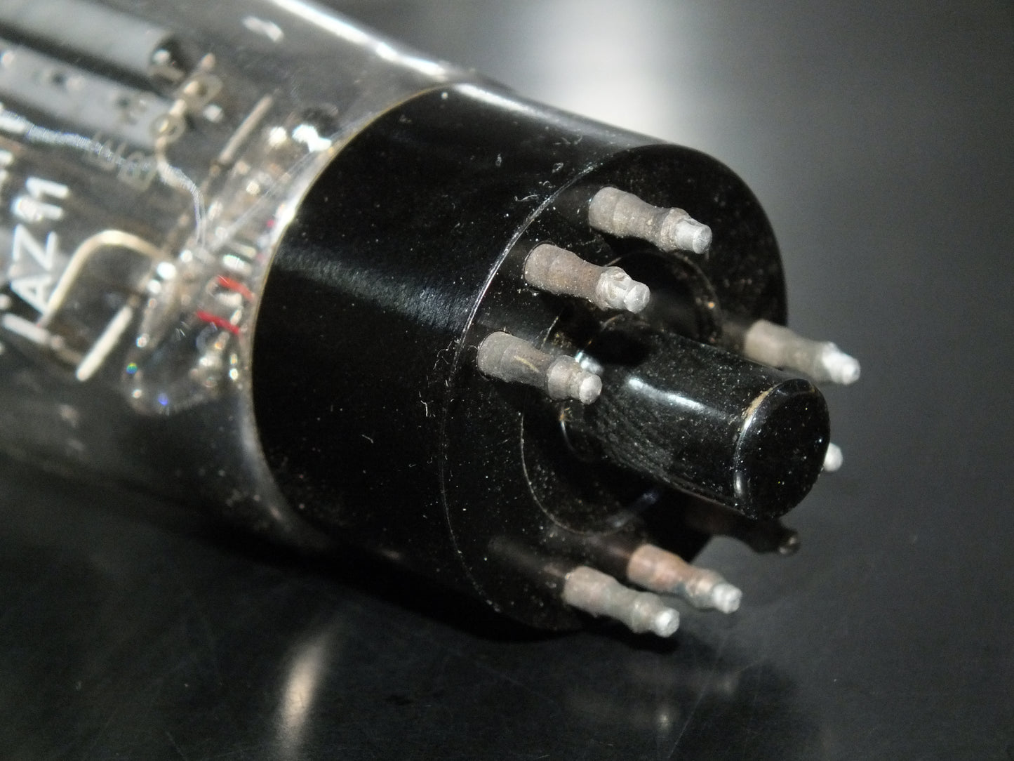 AZ11 Mullard Square Getter Blackburn Plant rebranded Philips NOS