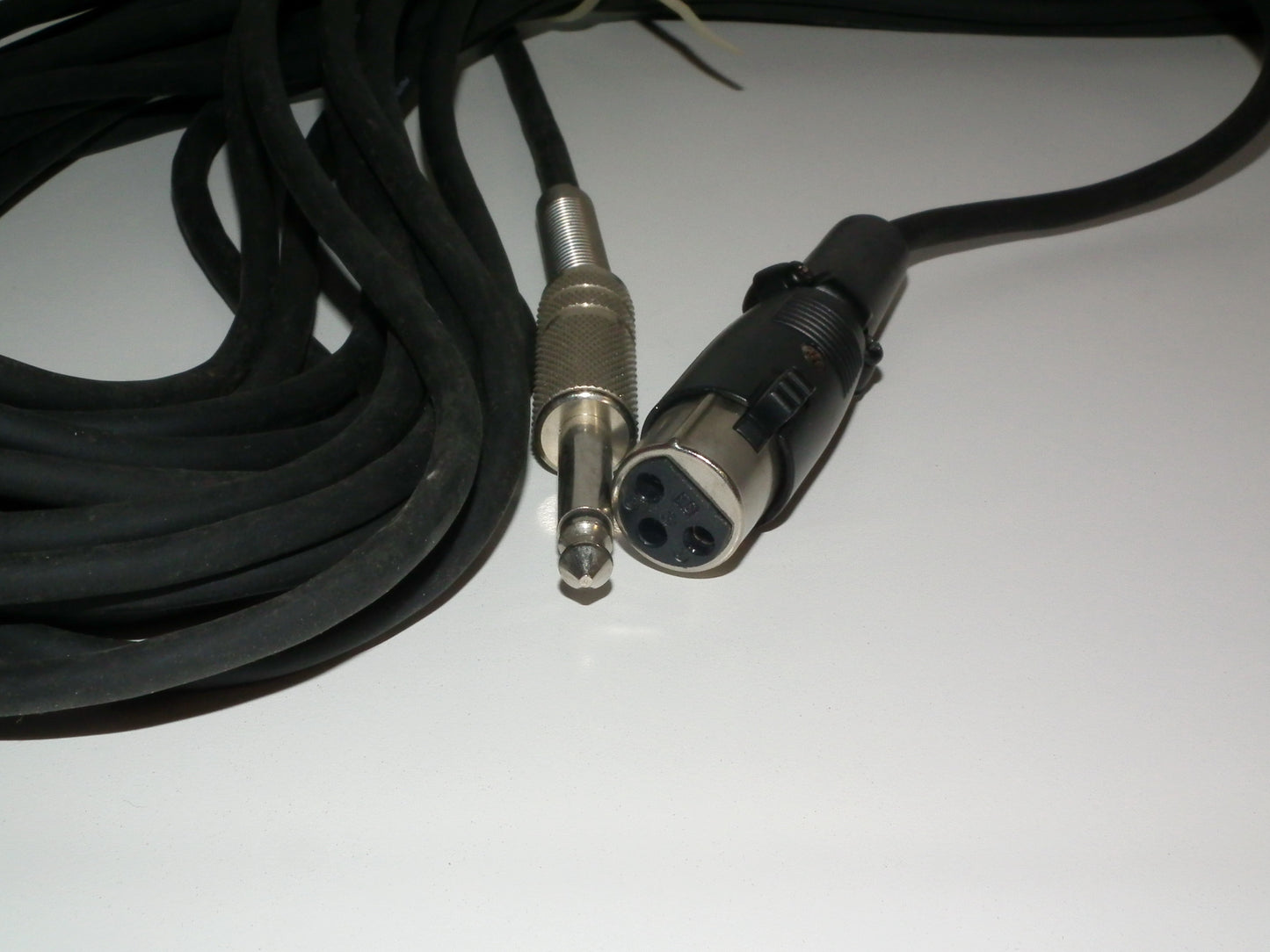NOS Hi Quality Audio Cable XLR Female to 6.3mm Prefer MK-105 Low Noise 10m