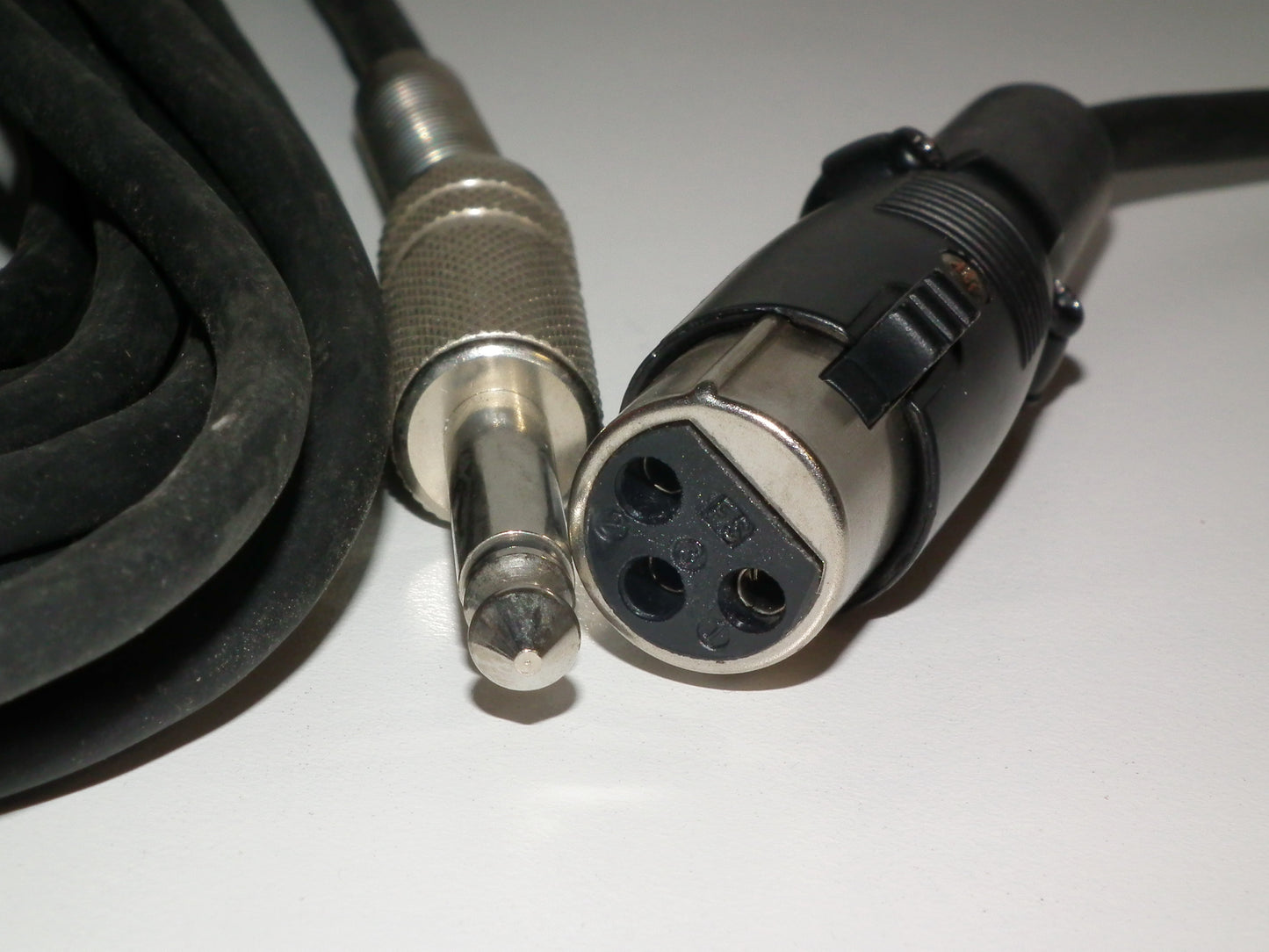 NOS Hi Quality Audio Cable XLR Female to 6.3mm Prefer MK-105 Low Noise 10m