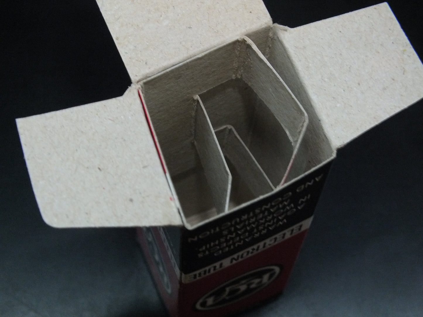 RCA Tube Boxes for Octal Audio tubes GZ34 6SN7GT ECC33 5AR4 (25 pcs)