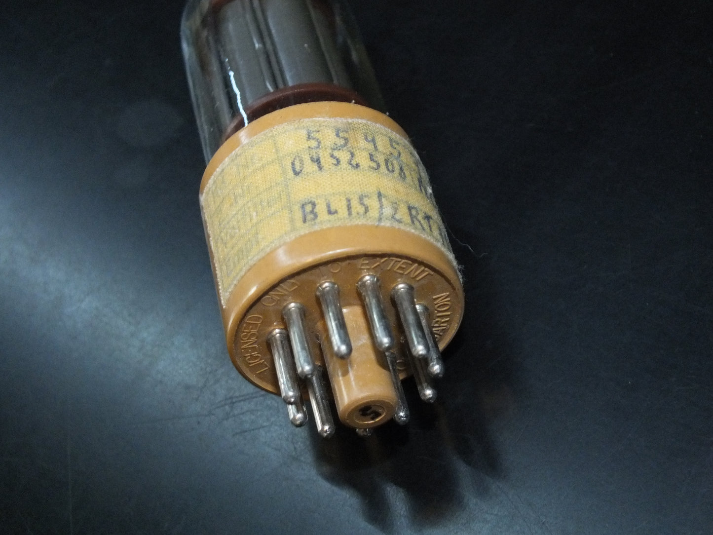 RCA Photomultiplier Tube RARE Handwritten Label
