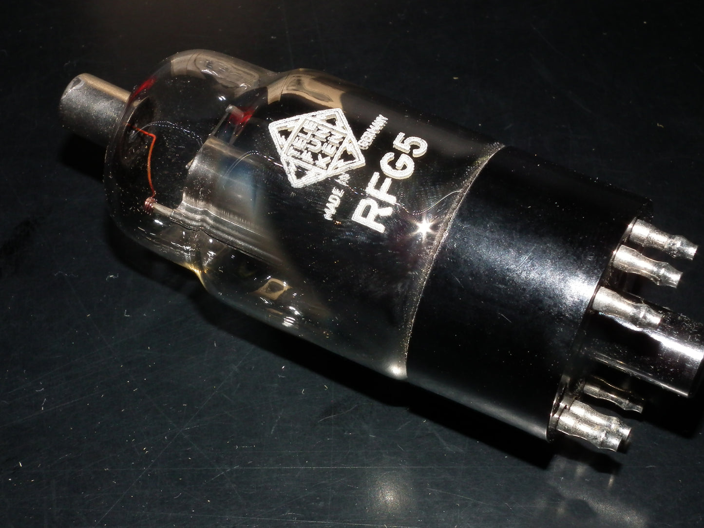 Telefunken RFG5 tube NOS NIB BW Boxes