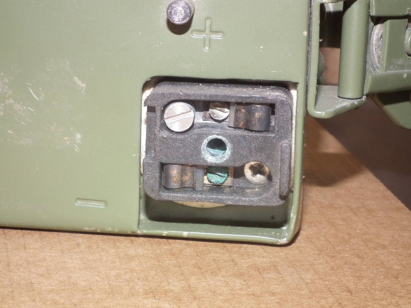 ROCKWELL COLLINS PRC-515 RU-20 Mp-20 Empty Battery Case 612A-1 629-5703-002