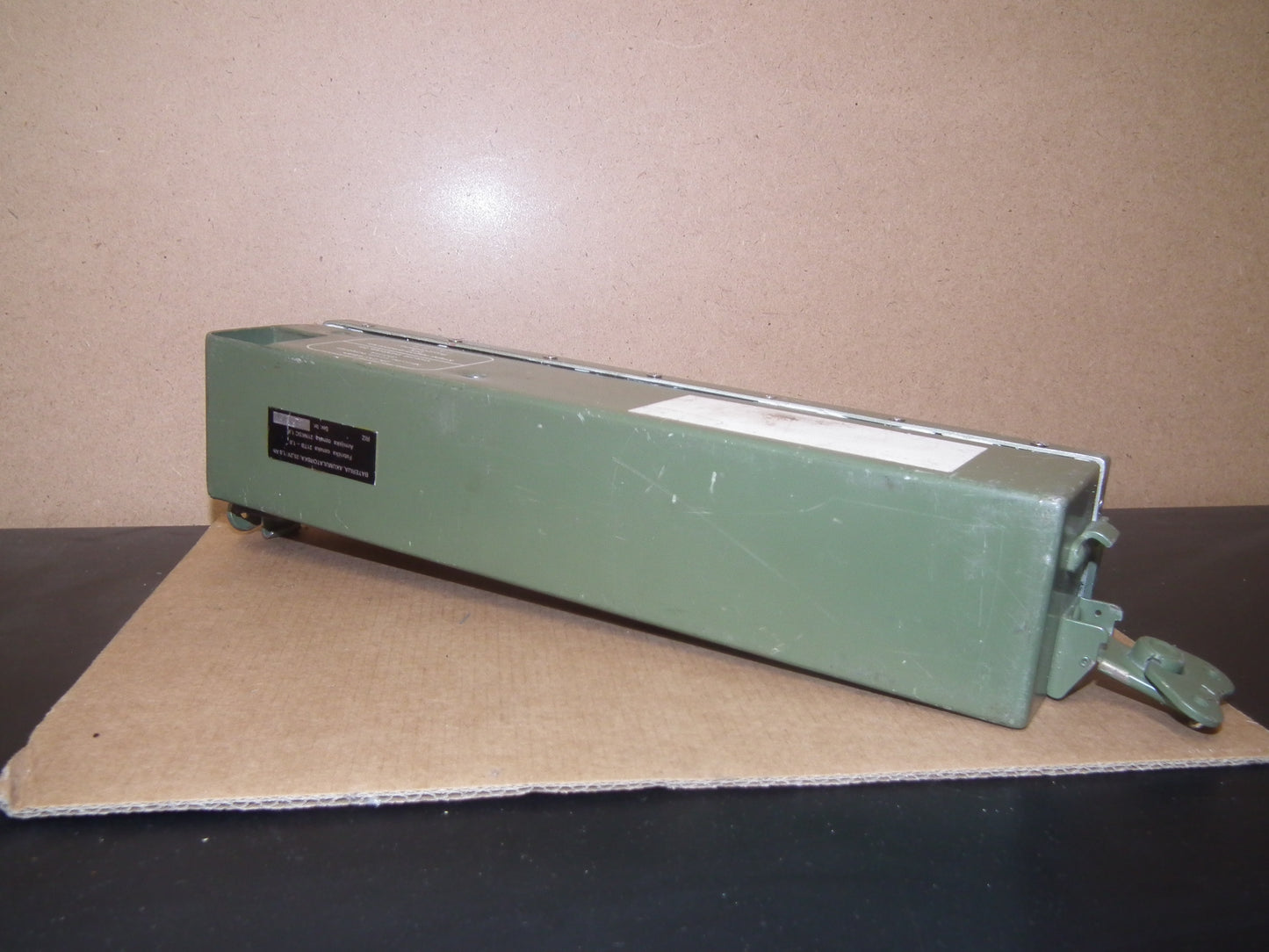 ROCKWELL COLLINS PRC-515 RU-20 Mp-20 Empty Battery Case 612A-1 629-5703-002