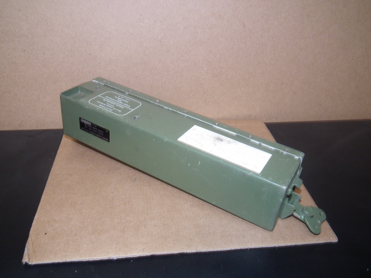 ROCKWELL COLLINS PRC-515 RU-20 Mp-20 Empty Battery Case 612A-1 629-5703-002