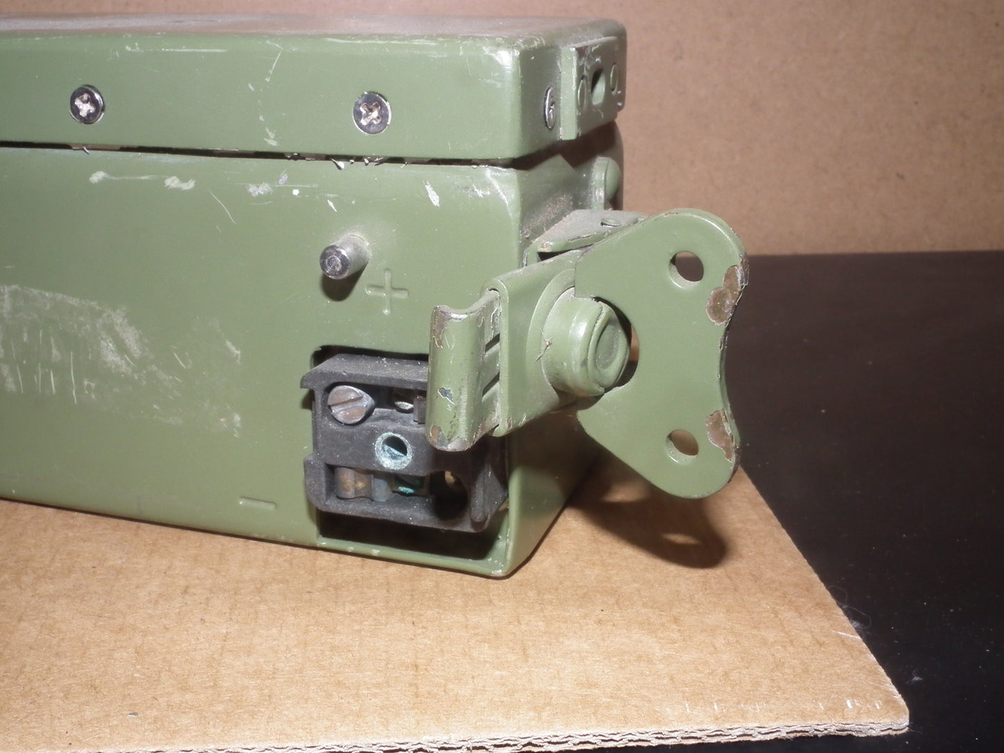 ROCKWELL COLLINS PRC-515 RU-20 Mp-20 Empty Battery Case 612A-1 629-5703-002