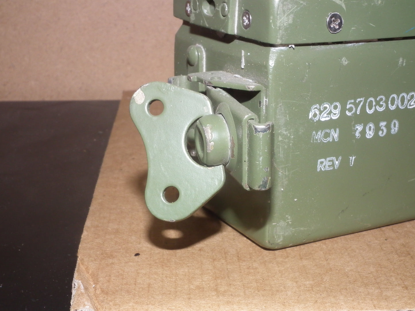 ROCKWELL COLLINS PRC-515 RU-20 Mp-20 Empty Battery Case 612A-1 629-5703-002