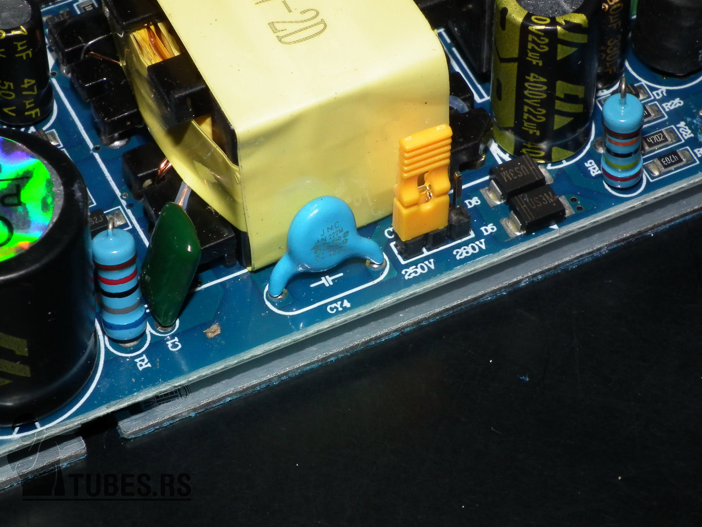 Tube preamp SMPS Power Supply 250/280V 200mA 6.3V 5A 95-265V AC