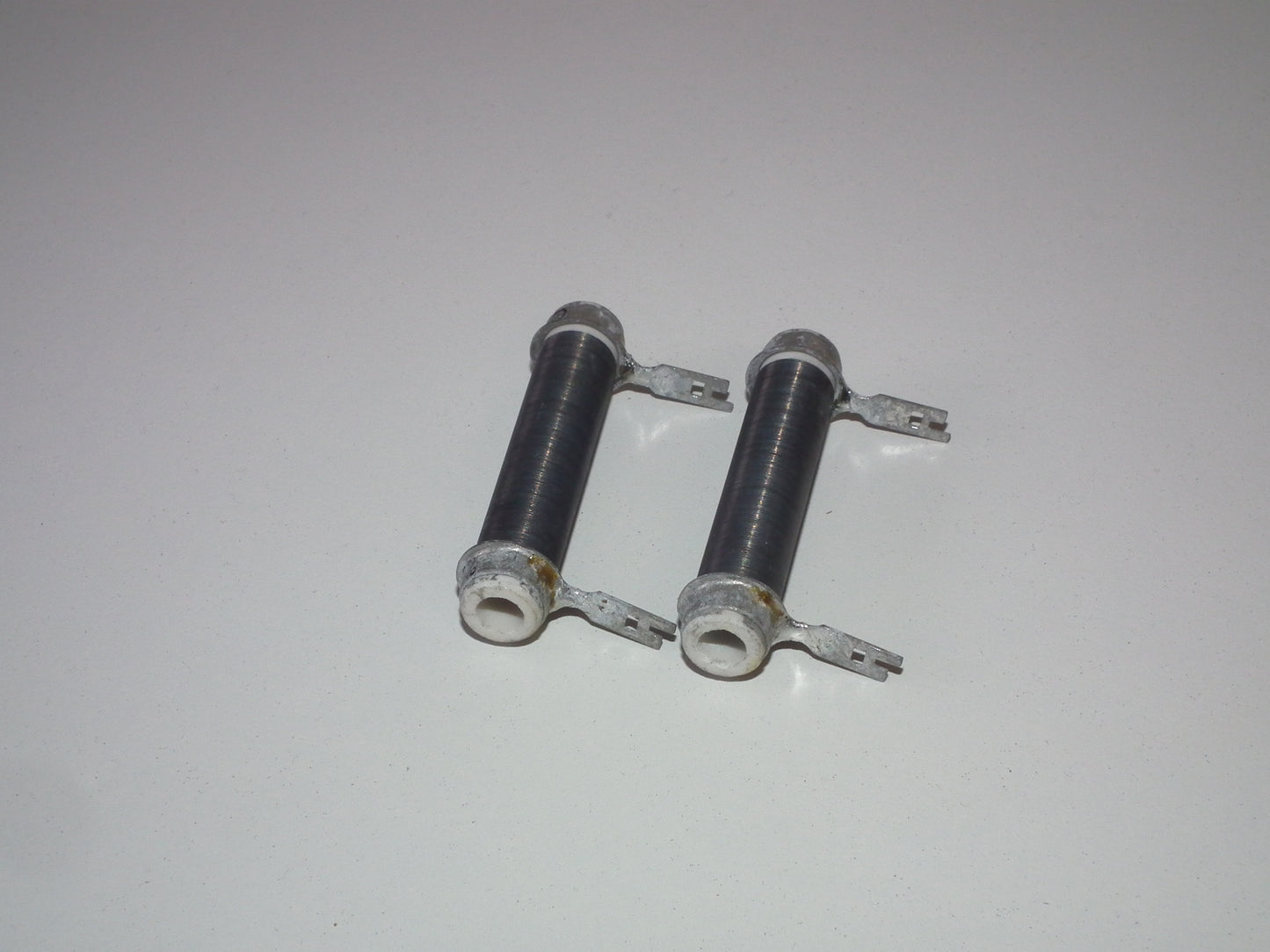 Two (2 pcs) Siemens Klangfilm NOS vintage resistors 100 Ohm 5W Tube Audio