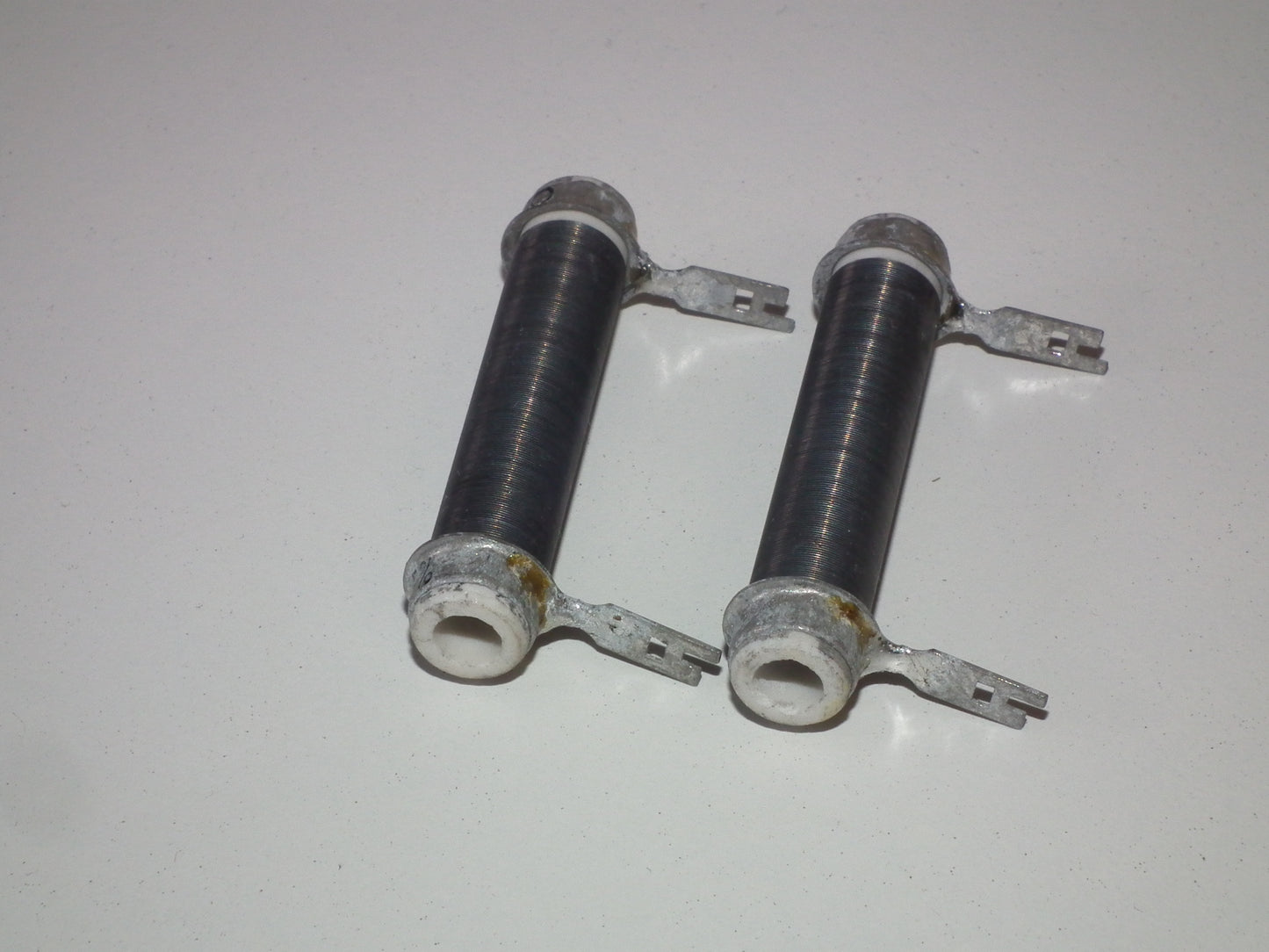 Two (2 pcs) Siemens Klangfilm NOS vintage resistors 100 Ohm 5W Tube Audio