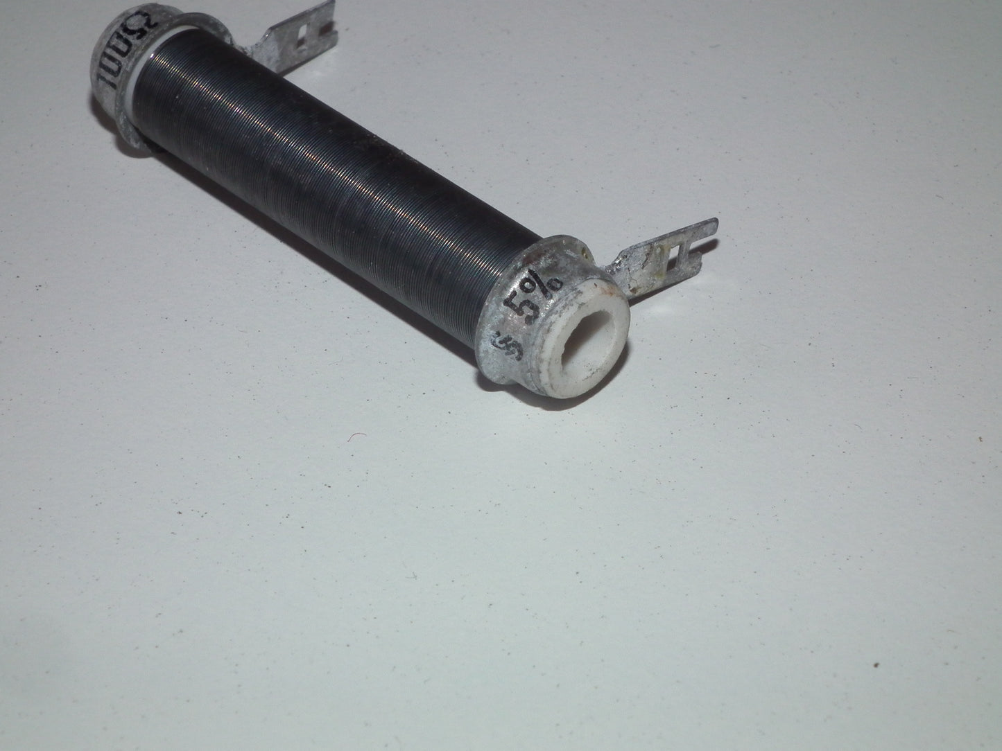 Two (2 pcs) Siemens Klangfilm NOS vintage resistors 100 Ohm 5W Tube Audio