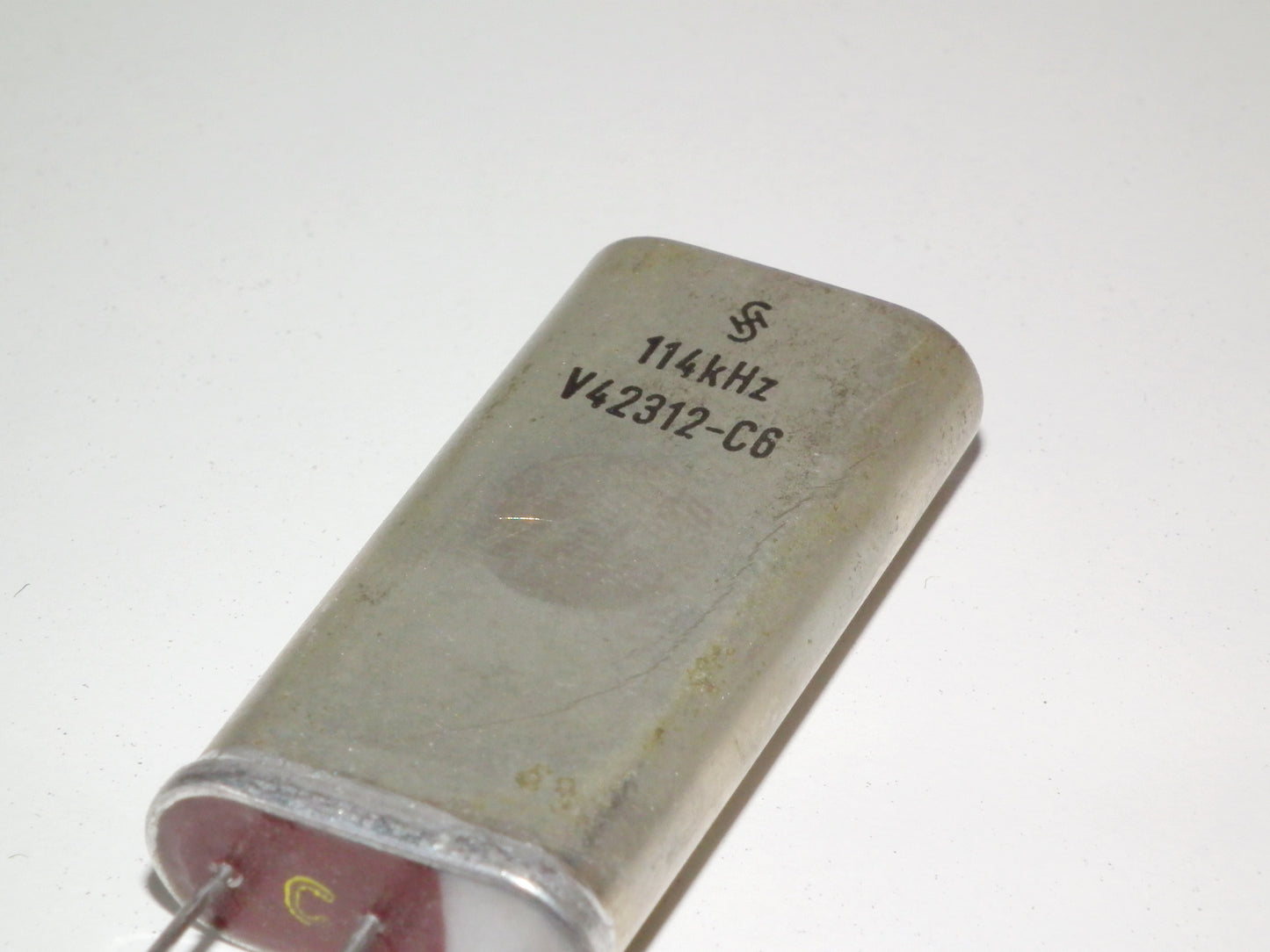 Siemens Crystal Filter 114KHz New Old Stock V42312-C6