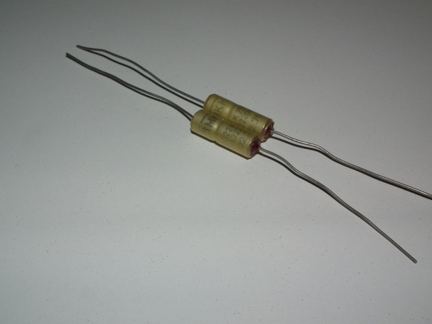 Two (2 pcs) Vintage NOS Capacitors Siemens MKH 0.022u 250V Klangfilm 22nF