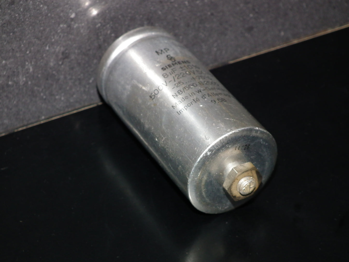 Siemens Klangfilm PIO capacitor 8uF 500V tube audio 8mfd (1 pcs)
