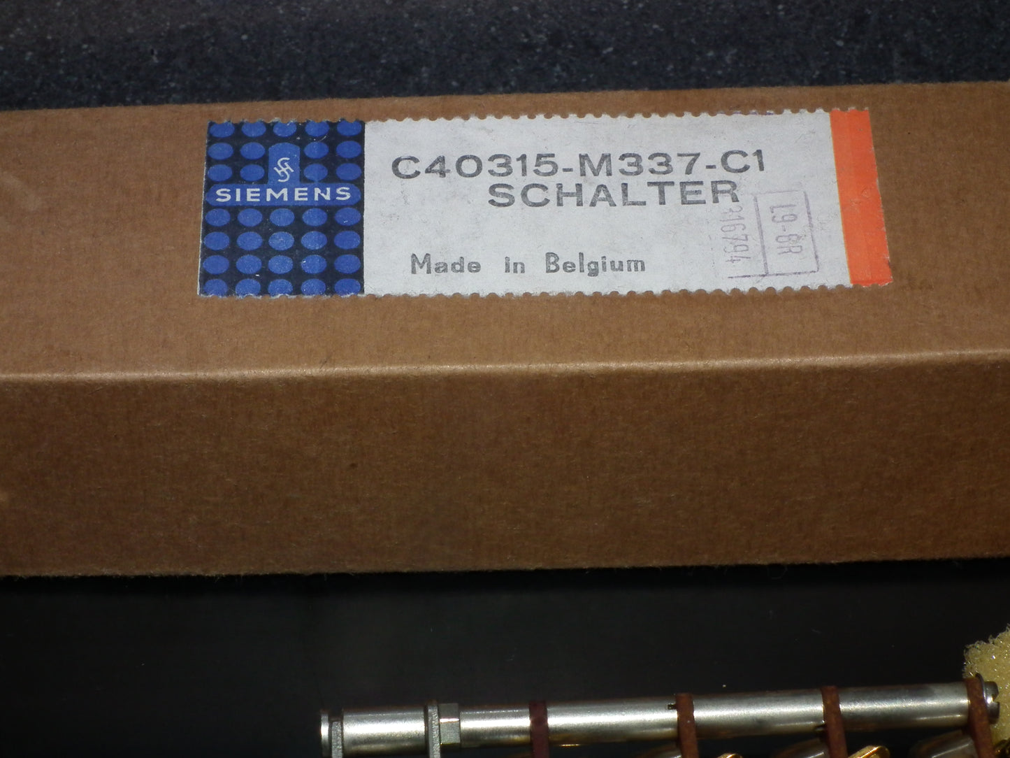 Siemens 4x12 rotary switch Gold Plated C40315-M337-C1