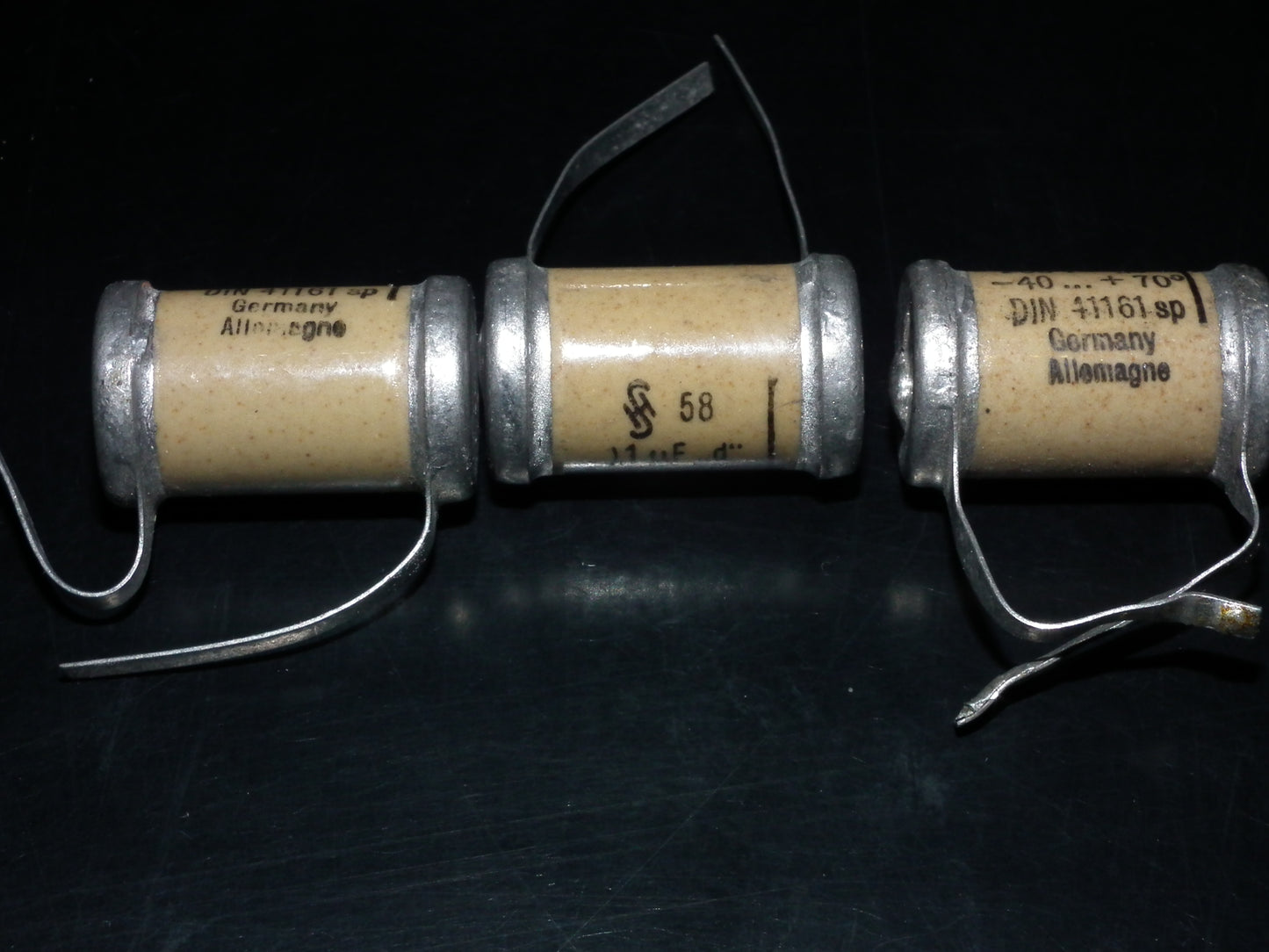 Siemens Sikatrop Capacitor 0.1mfd 250V Klangfilm Hi End 100nF 250V