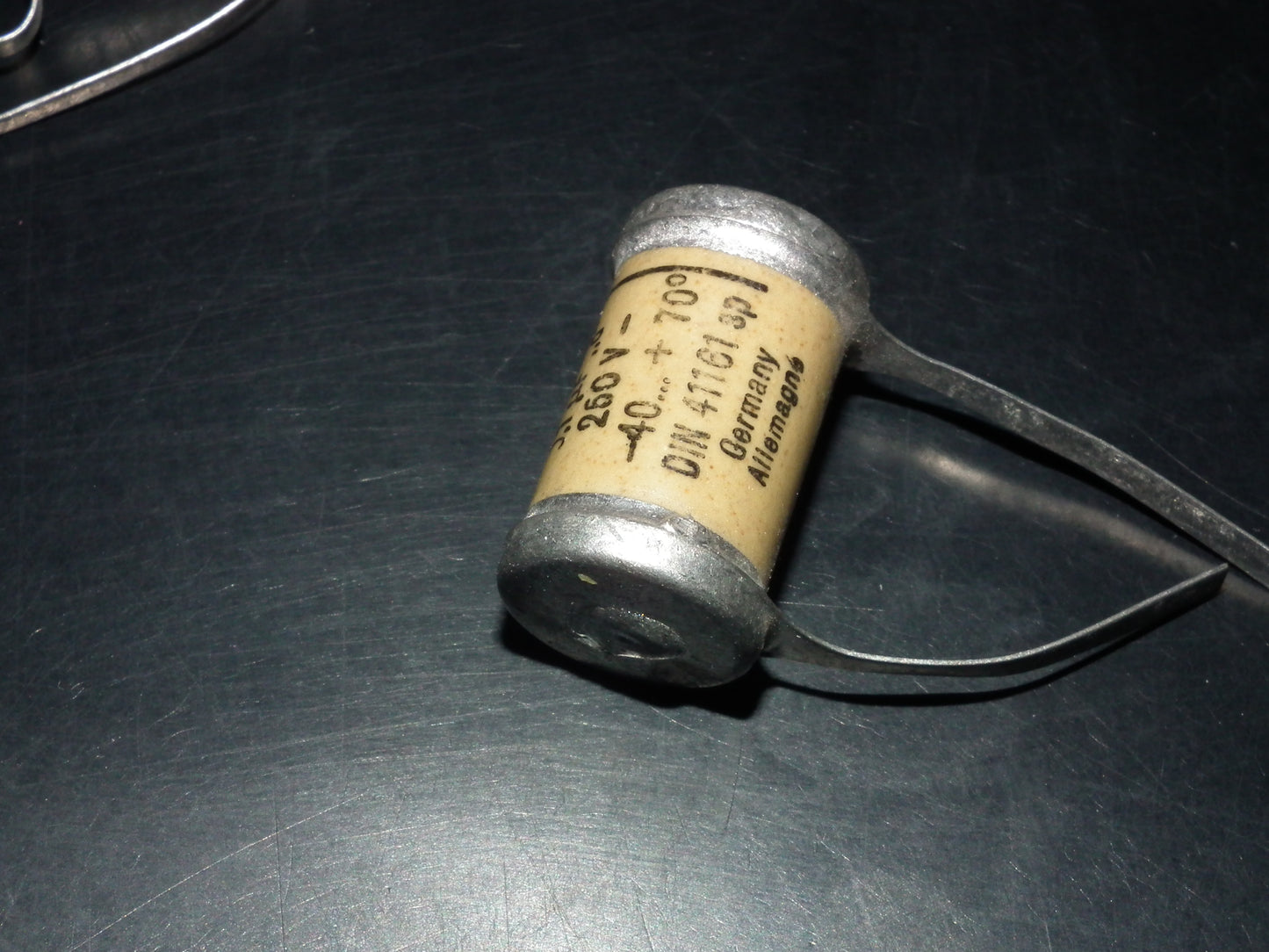 Siemens Sikatrop Capacitor 0.1mfd 250V Klangfilm Hi End 100nF 250V